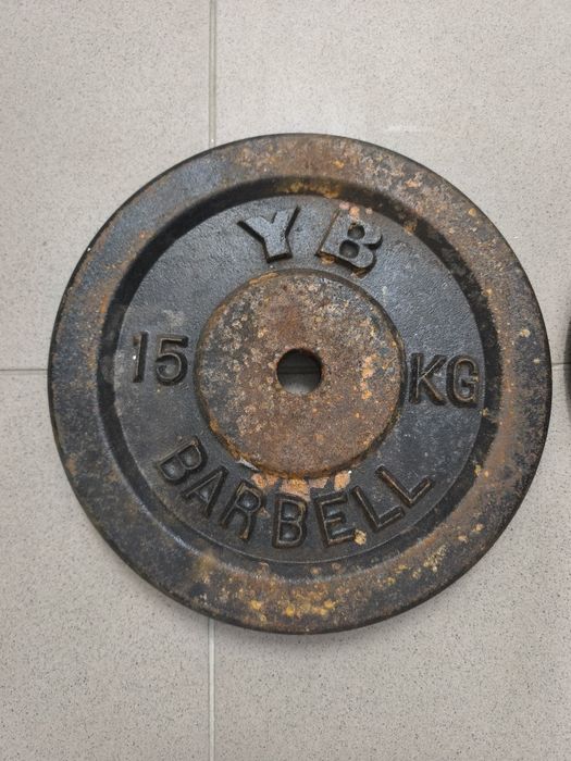 Obciążenia do gryfu 15 kg
