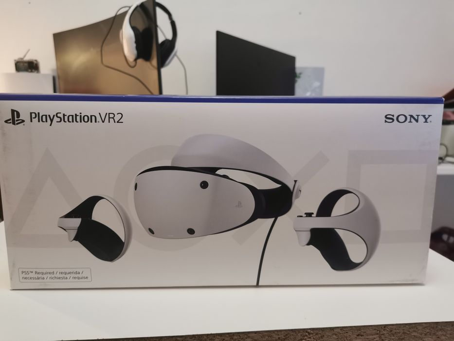 Óculos ps5 vr2 com 2h de uso máximo