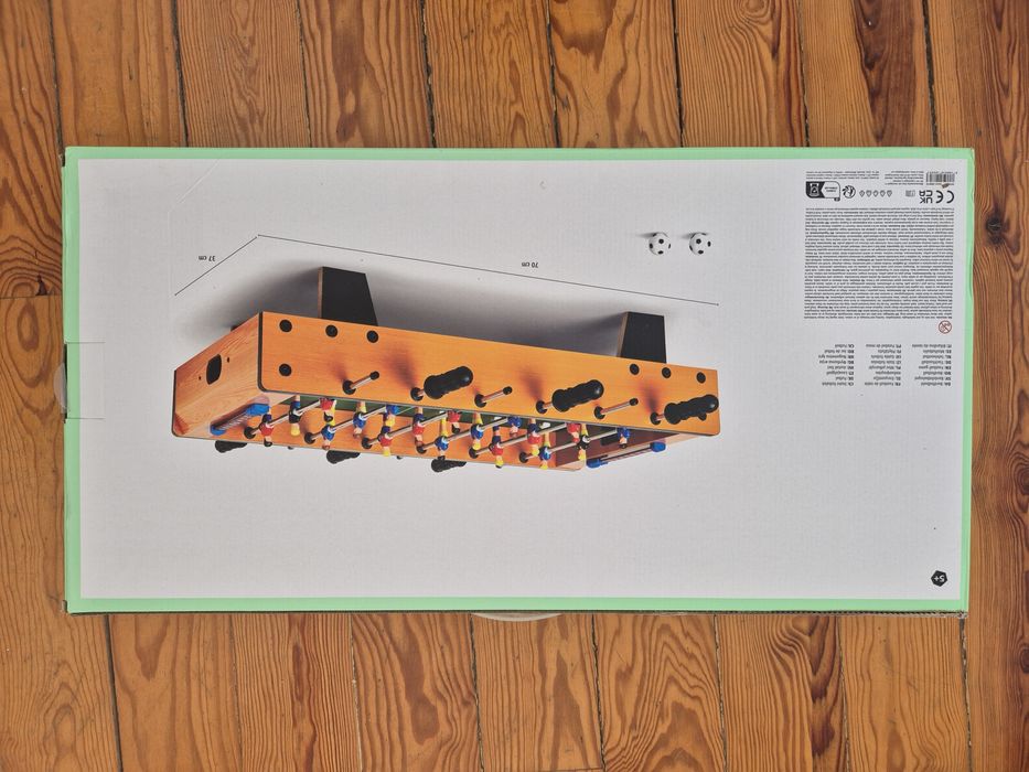 Mesa de matraquilhos de criança