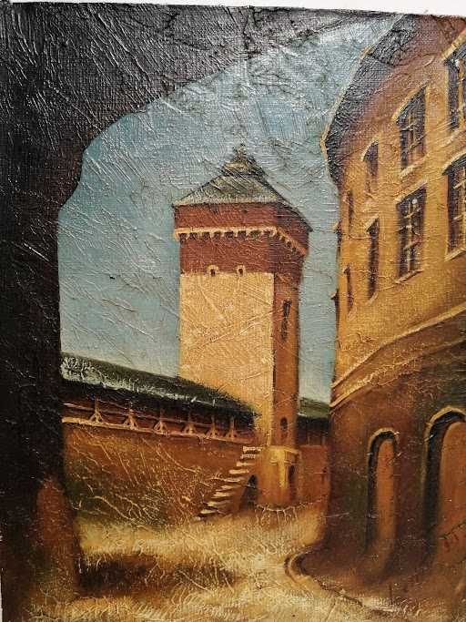 Kraków,olej na płótnie.