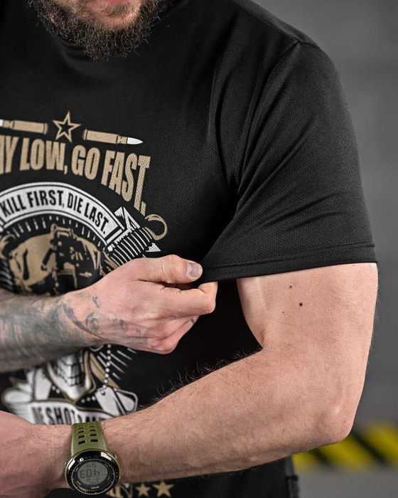 Тактична футболка Coolmax Stay Low Go Fast  Новинка Без передоплати