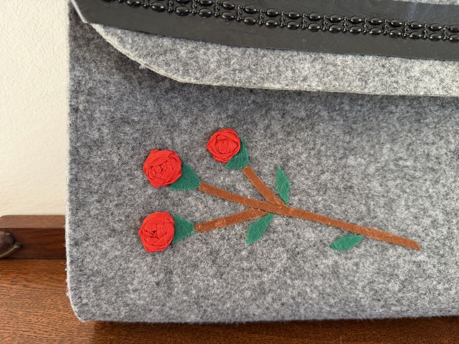 Torba / teczka na laptopa lub na codzień filc