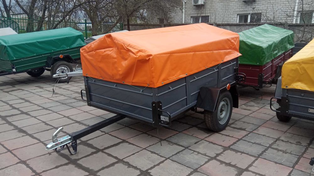 Прицеп ПРИЧІП 2500/1300 до  легкового авто. Документи для МРЕО. Завод.