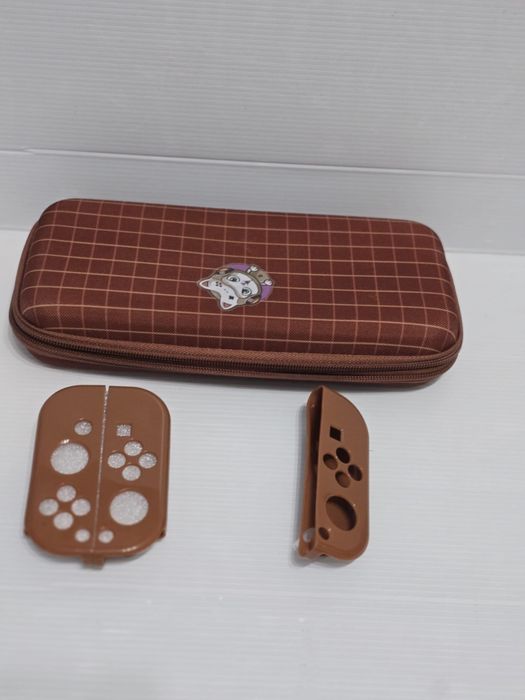 Etui na Nintendo Switch / Switch Lite brązowe pokrowiec