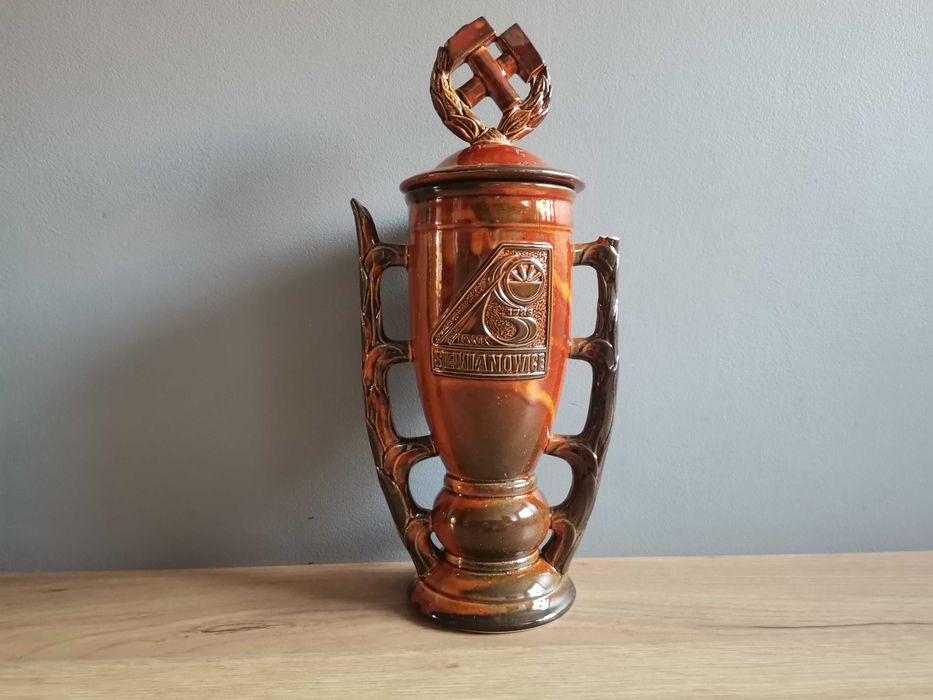 Stary kufel górniczy KWK Siemianowice 1786 Waldgrube Leśna Bytków