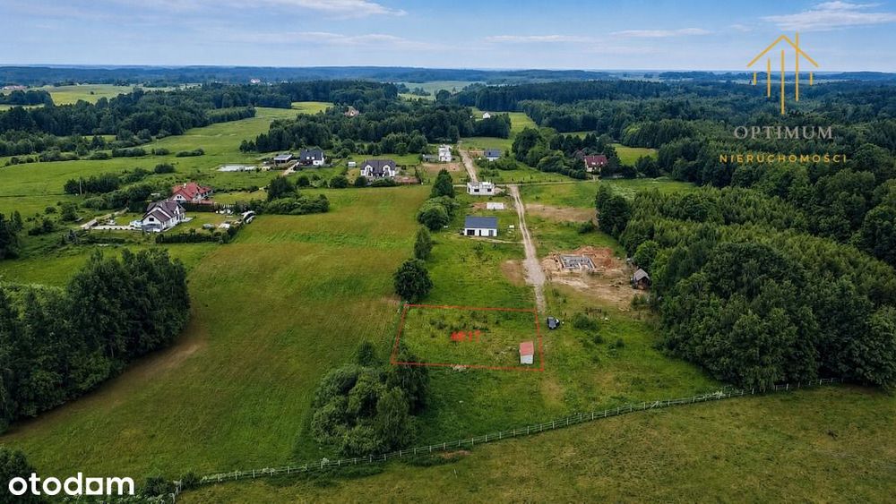 Działka budowlana 900 m² – Różnowo
