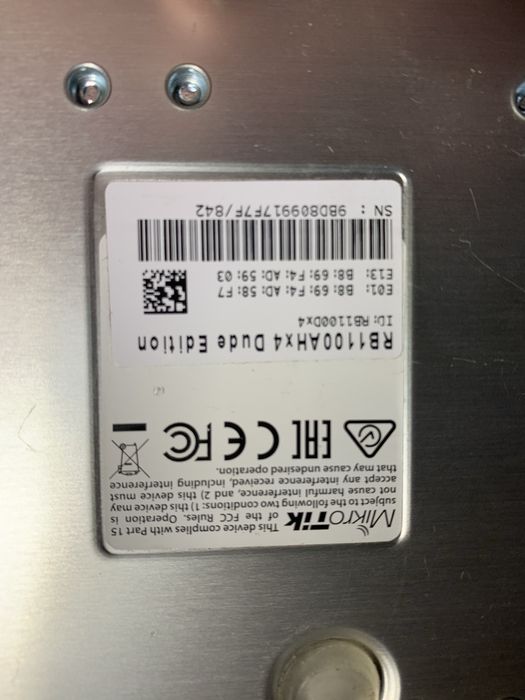 Микротик, MikroTik RouterBOARD 1100AHx4 Dude Edition