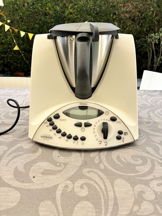 Bimby Vorwerk TM31 – Muito bom estado, lâmina e tampas novas, completa + saco transporte