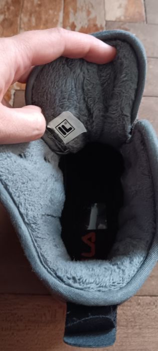 Ботинки fila зимние waterproof водонепроникаемые