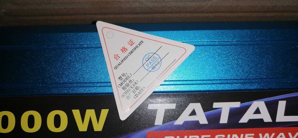 Інвертор  Чистий синус  TATALIKEN 3000W 12-220В