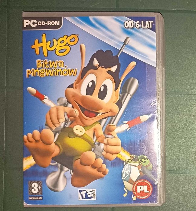 gra Hugo bitwa pingiwnów PC CD, 2006 ITE Media CD Projekt