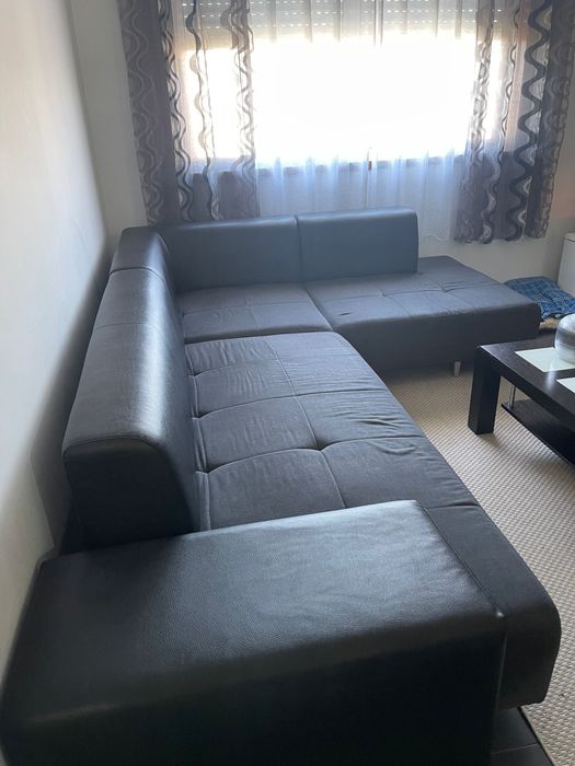 Sofá com chaise longue