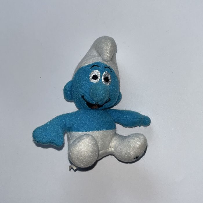 mały smerf Smerfuś maskotka McDonald’s 2000 r 9 cm