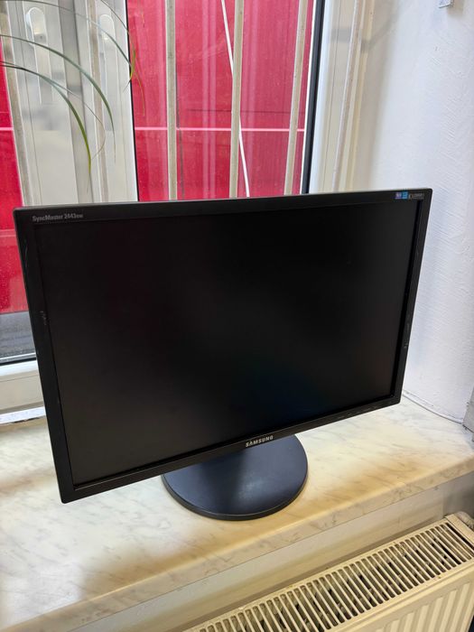(1) Samsung SyncMaster 2443BW 24 calowe monitory z matrycą LCD 1920x1200 Full HD Panorama Pivot