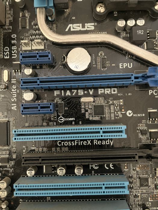 Офісний комплект для пк: AMD A3600, 8gb ddr 3 1333mhz, asus f1a75v Pro