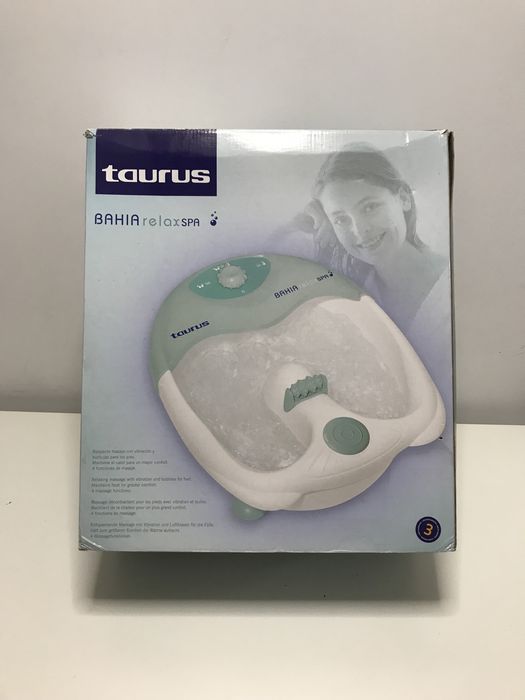 Massajador de pés Taurus Bahia Relax spa NOVO