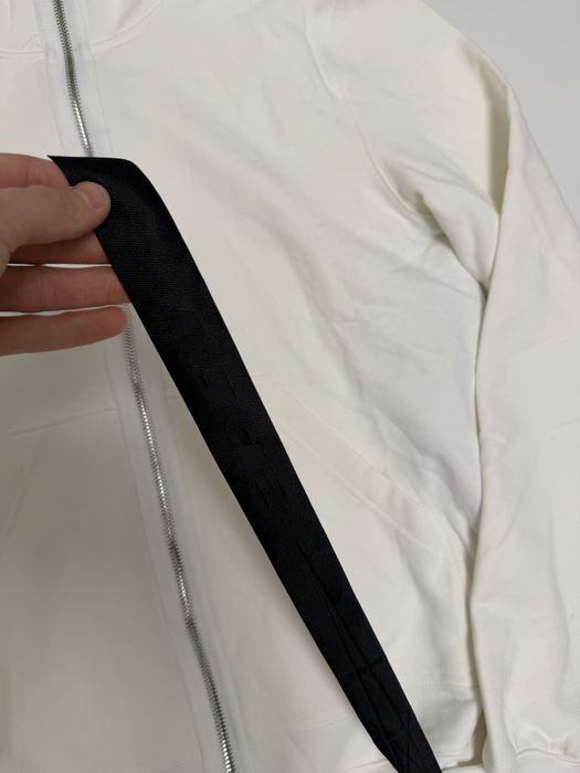 зип худи Rick owens DRKSHDW Gimp white zip up M L protocol index prada