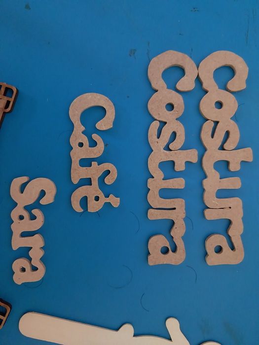 Conjunto materiais mdf para artesanato to