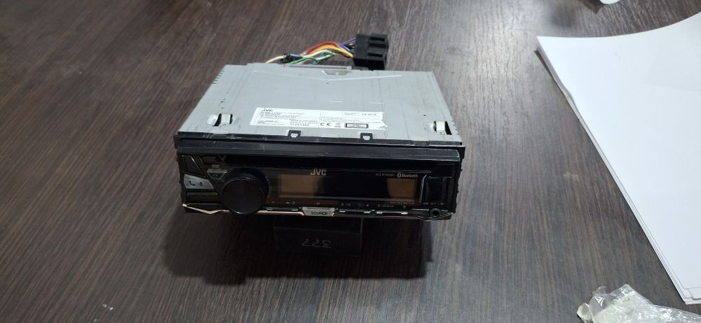 Процесорна магнітола з блютузом  JVC KD-R782BT