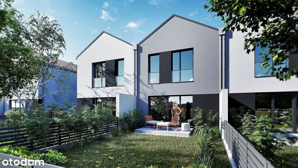 Dom 100m2 - Konin Chorzeń - skrajny - większa działka- podwójna ściana