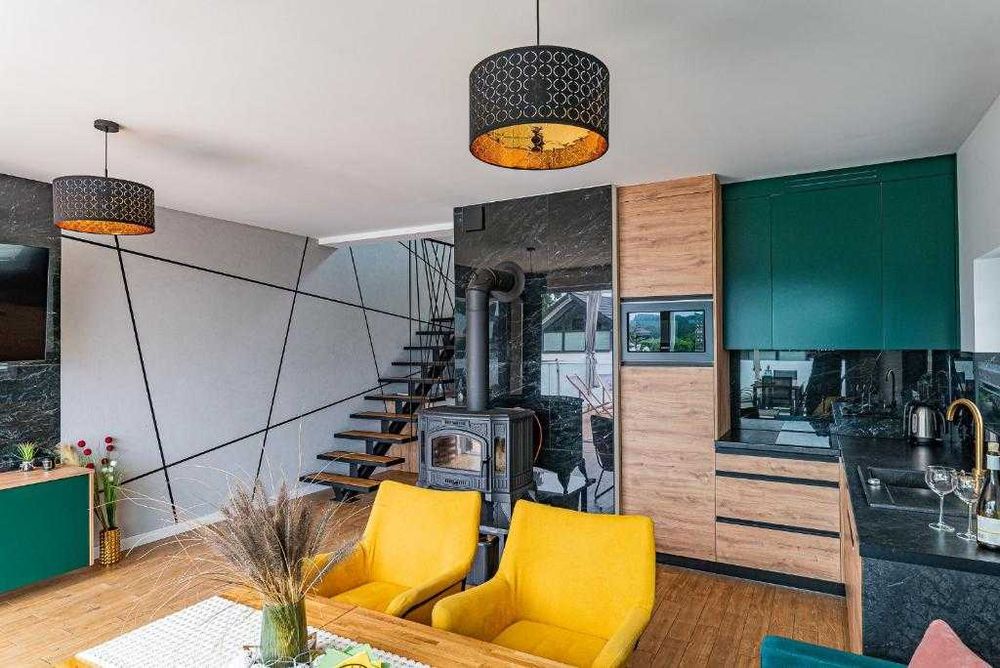 Nowoczesne całoroczne domy 9 osobowe jacuzzi sauna karczma Zwierzyniec