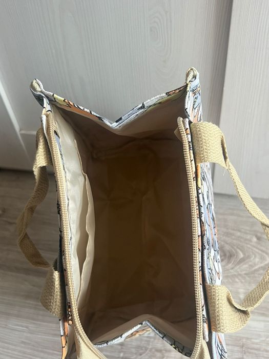 Praktyczna torba materiałowa z motywem kotów