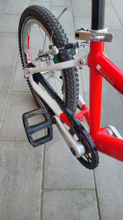 Rower Woom 3 16" czerwony