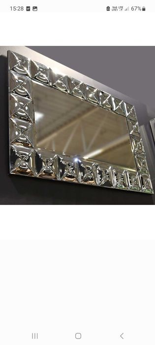 Duże lustro nowoczesne/glamour