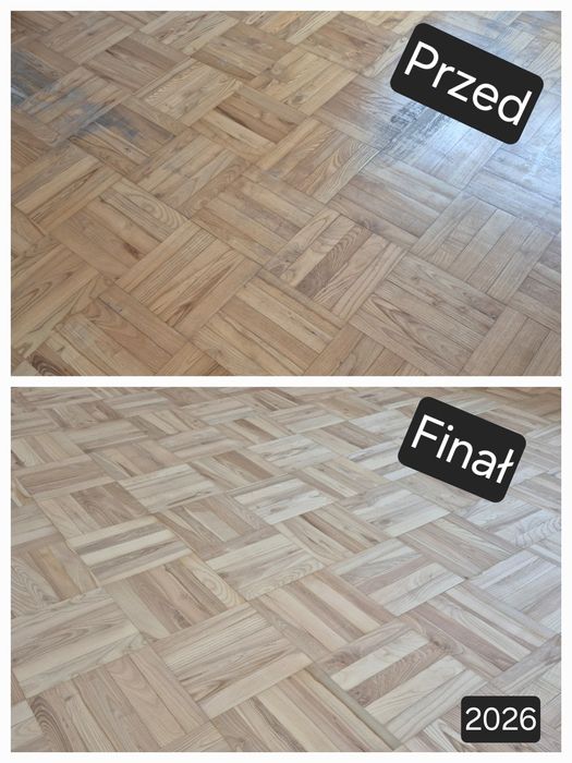 Cyklinowanie parkietów