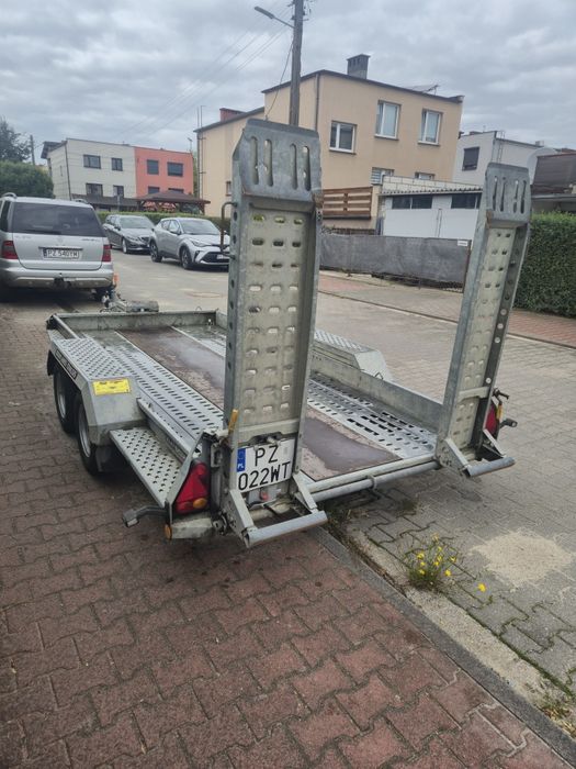 Laweta do przewozu minikoparek Brian James Trailers 3500 DMC