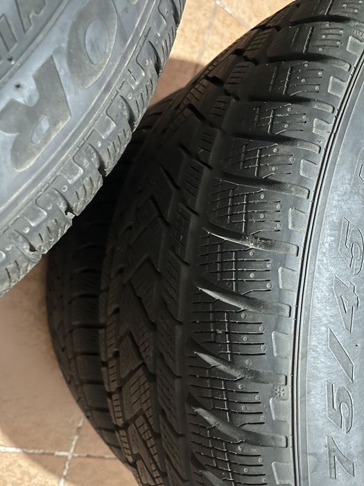 4 Jantes Tesla Model X Originais 20’’ com pneus de Neve