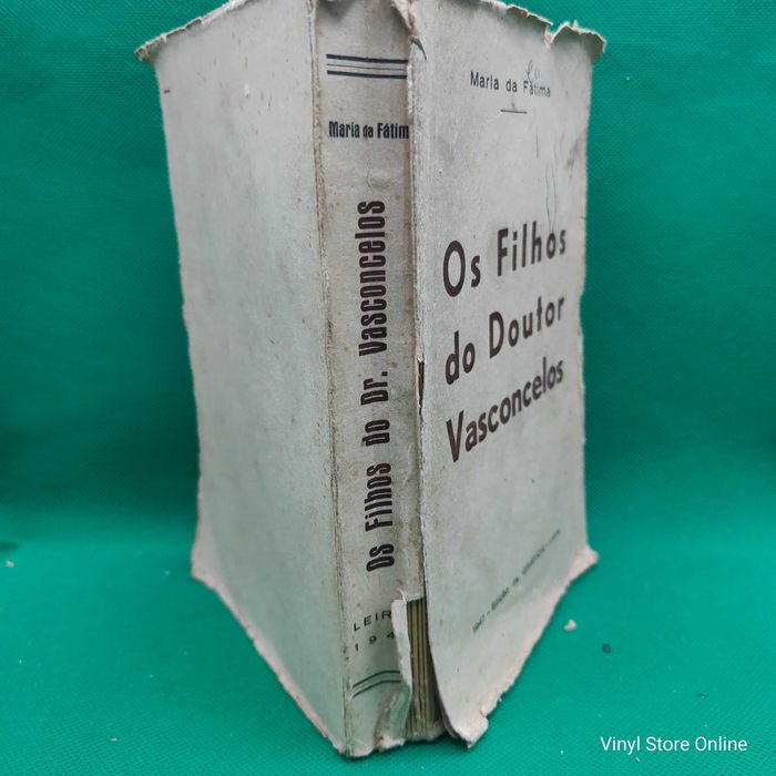 Livro - Os Filhos do Doutor Vasconcelos - Maria de Fátima  - Ref-PAR 5