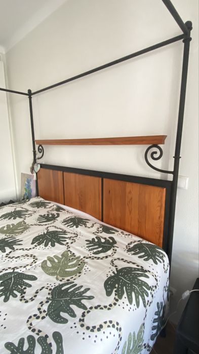 Cama Dossel + Colchão Molaflex + Estrado