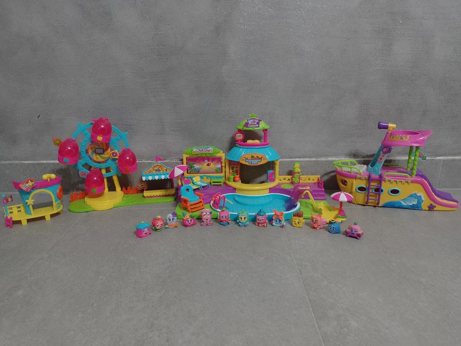 Moji pops duży zestaw statek, diabelski młyn, basen