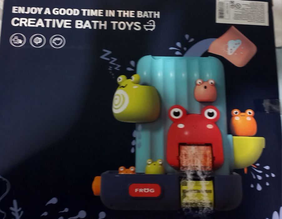 Іграшка для ванни Іграшка для купання Жаба