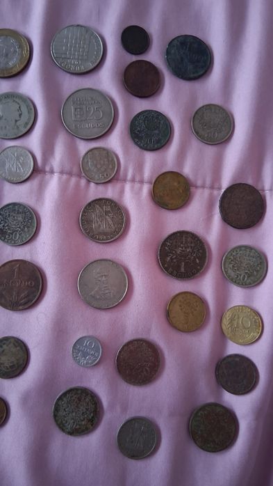 Varias moedas portuguesas