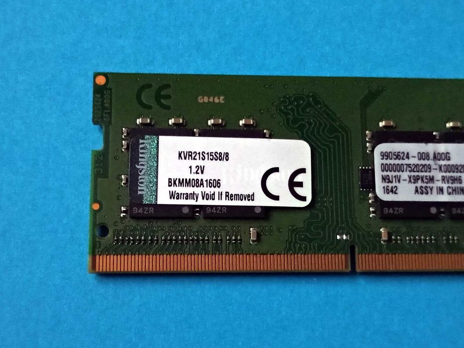 DDR4 8GB KingSton 2133