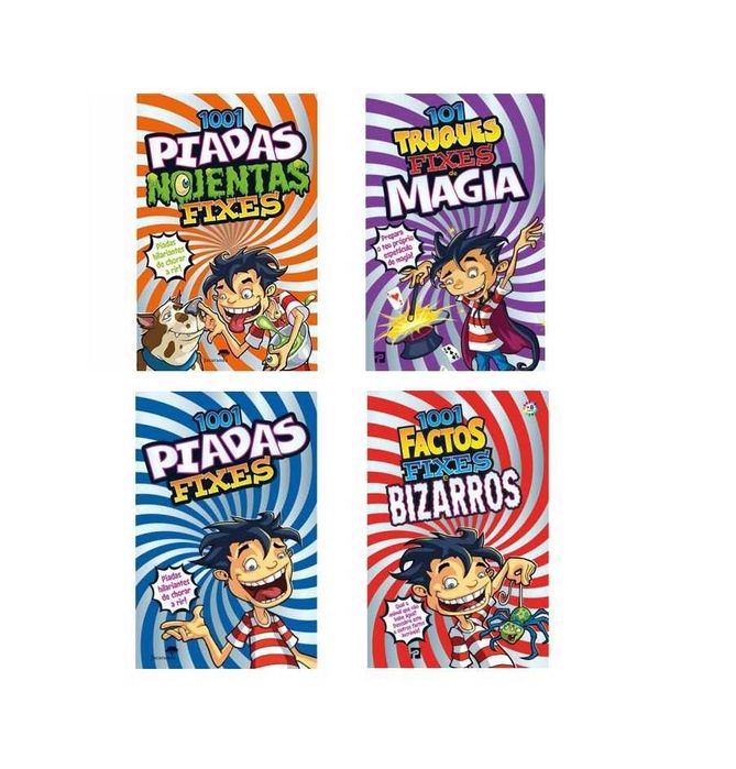 1001 Piadas Fixes / 1001 Nojentas Fixes /101 Truques Fixes de Magia/..