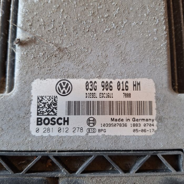Sterownik silnika seat altea 2.0 tdi
