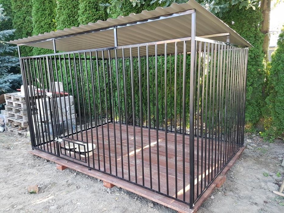 Kojec Klatka Zagroda Buda dla psa 2mx2m Montaż Gratis Solidny.