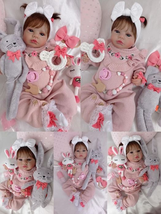 Lalka w typie Reborn z wyprawką prezent lala