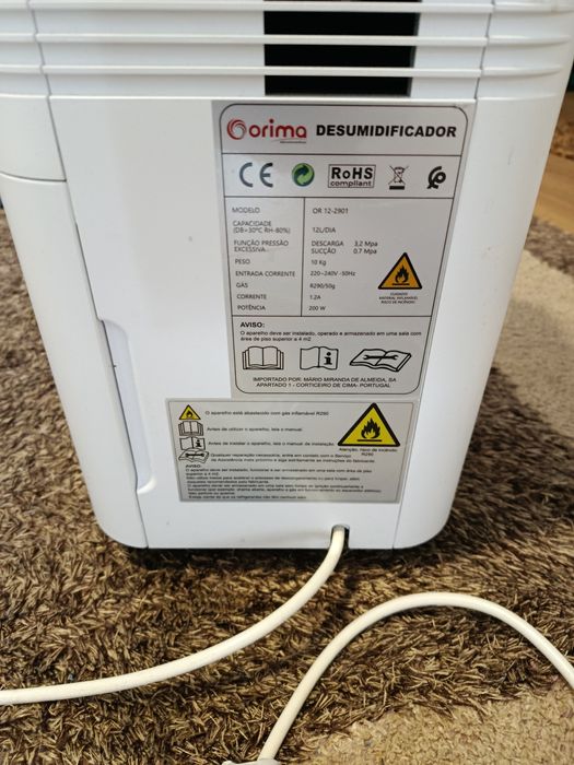 Desumidificador como novo