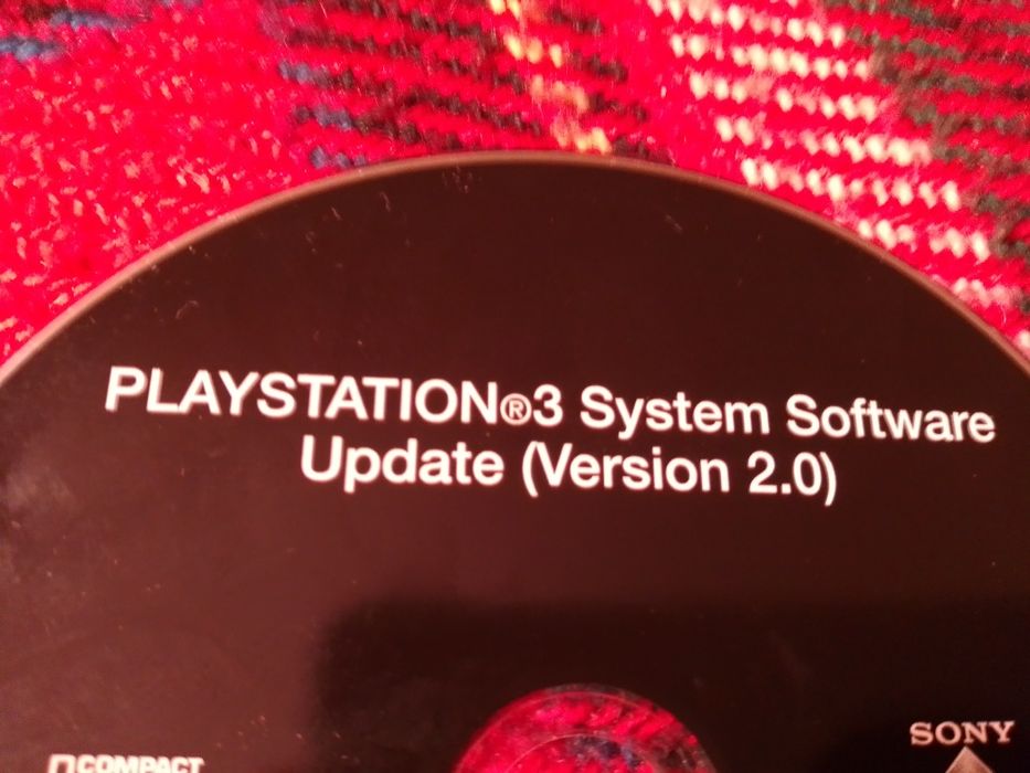 Want to play PlayStation 3? System Software update (2.0) 9E - Doll 5E From 5E64284486240642121