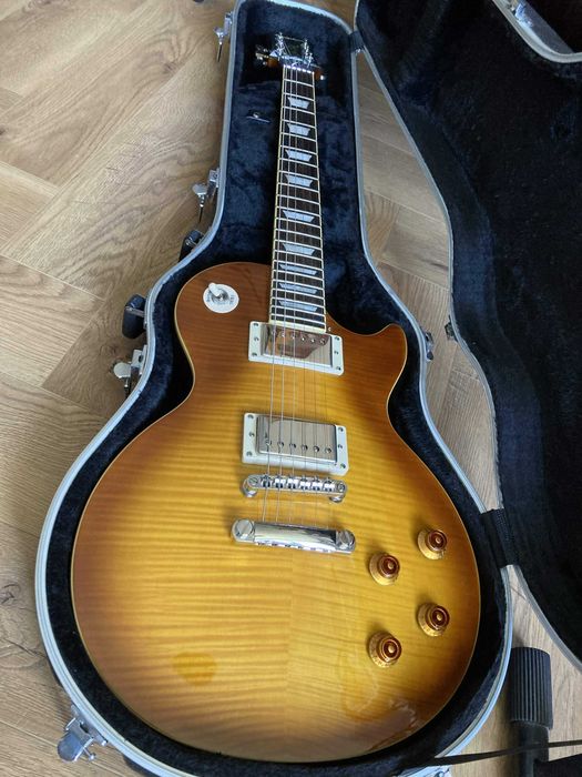 Epiphone Les Paul Standard Plustop Pro HB + twardy case - jak nowa.