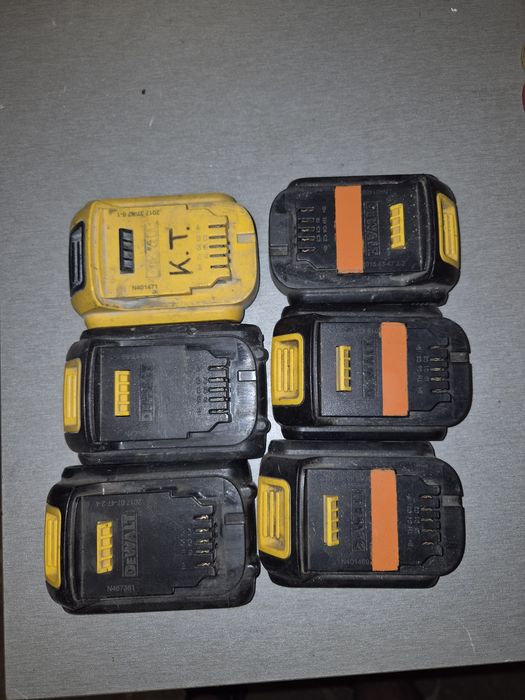 akumulatory baterie dewalt 18v 14,4v
