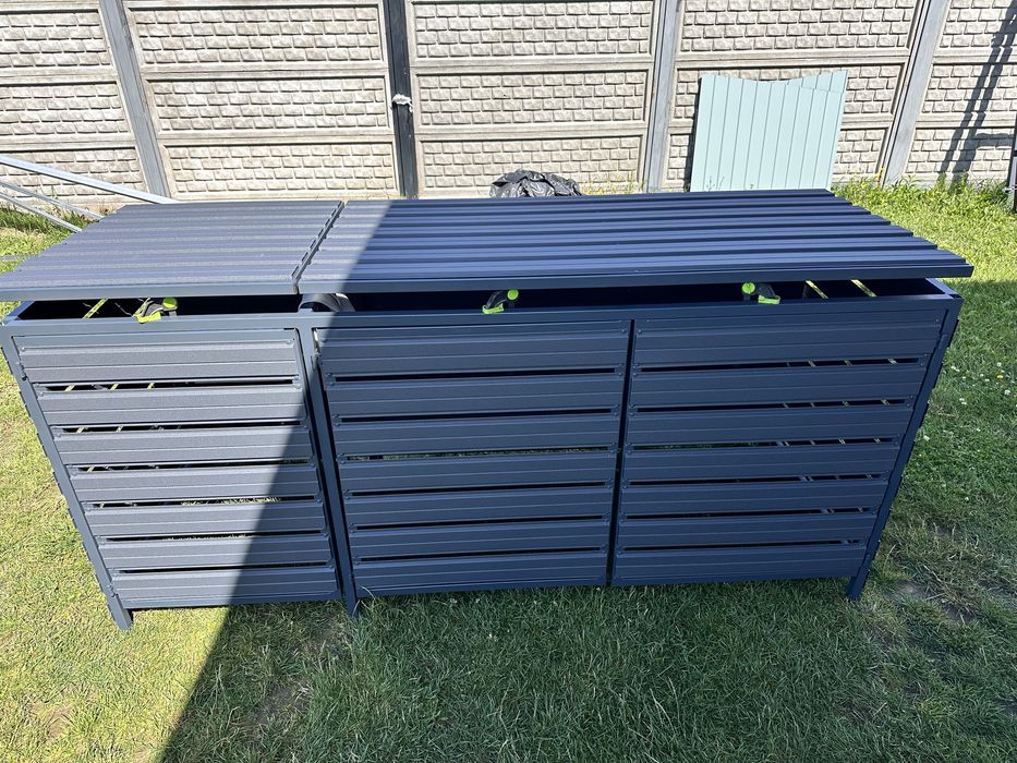 Zabudowa koszy,śmietników ,pergola konstrukcje stalowe