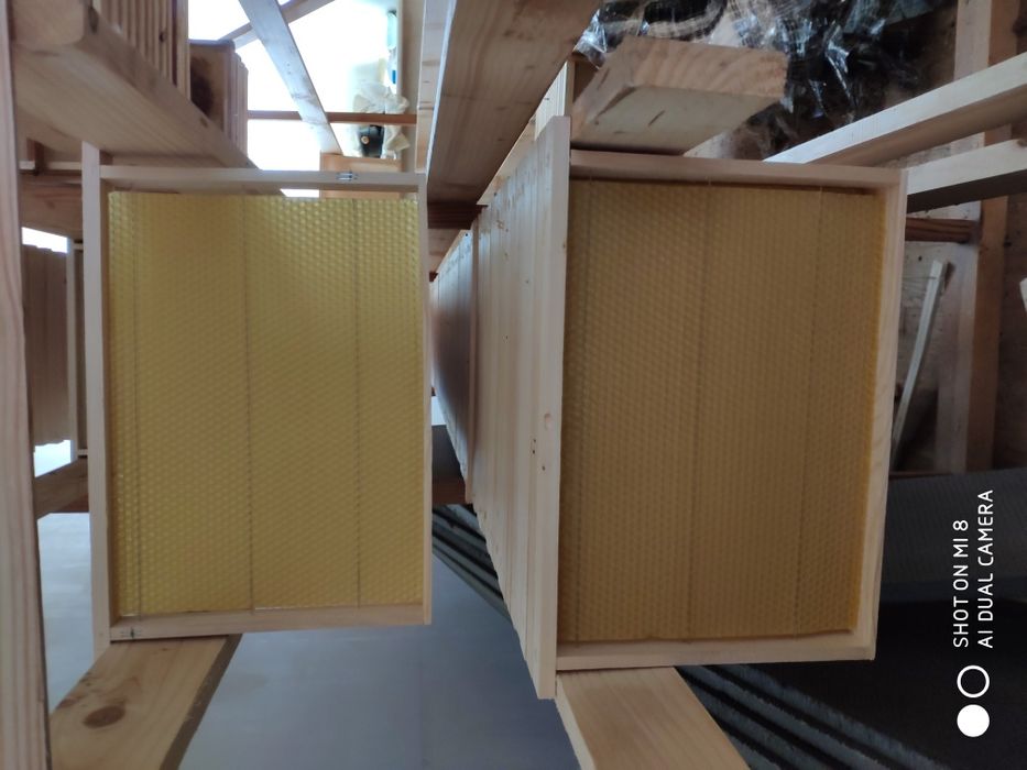 Рамки навощені 300/230/145/напів українські 300*214