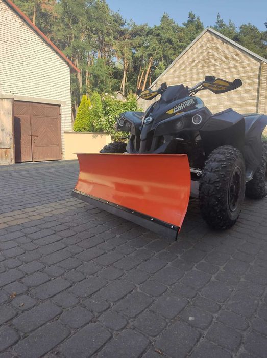 Pług śnieżny do Quada szybki montaż nowy 1.5m dostawa transport