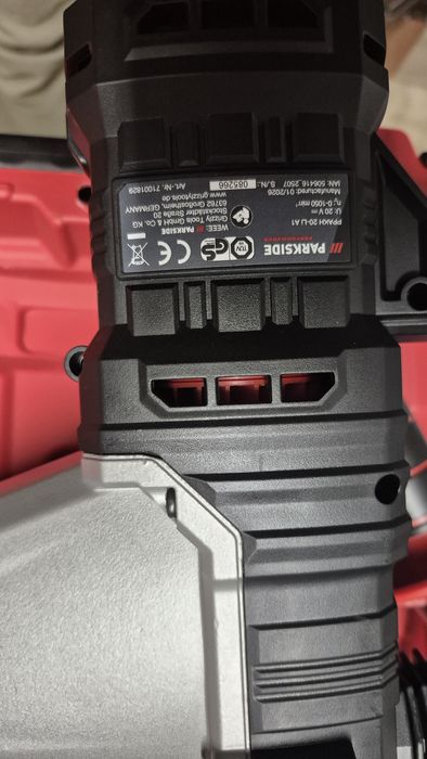 перфоратор PARKSIDE performance 20v