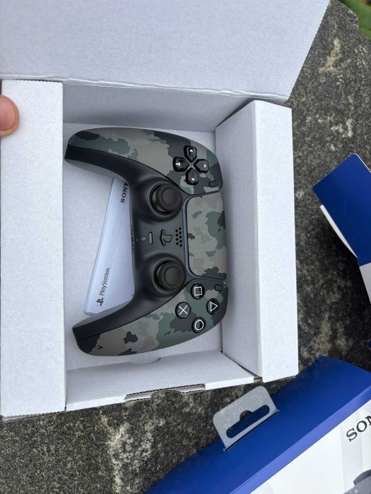 Геймпад Sony DualSense Grey Camo (бездротовий контролер для PS5)
